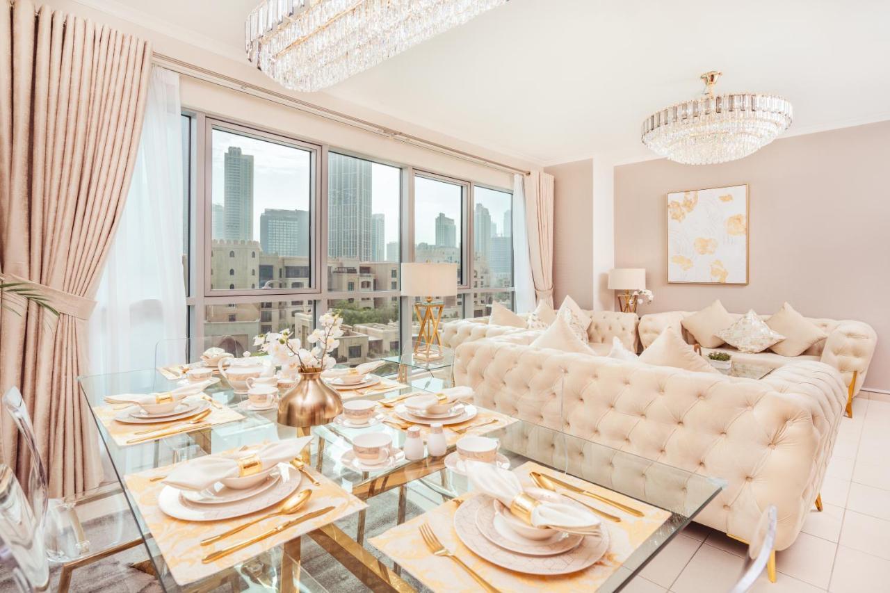 Elite Royal Apartment - Full Burj Khalifa & Fountain View - Magnum دبي المظهر الخارجي الصورة
