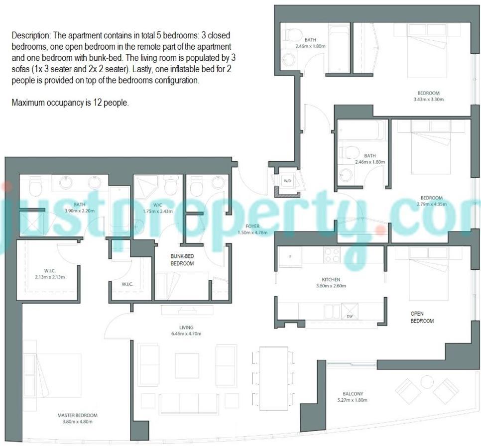 Elite Royal Apartment - Full Burj Khalifa & Fountain View - Magnum دبي المظهر الخارجي الصورة